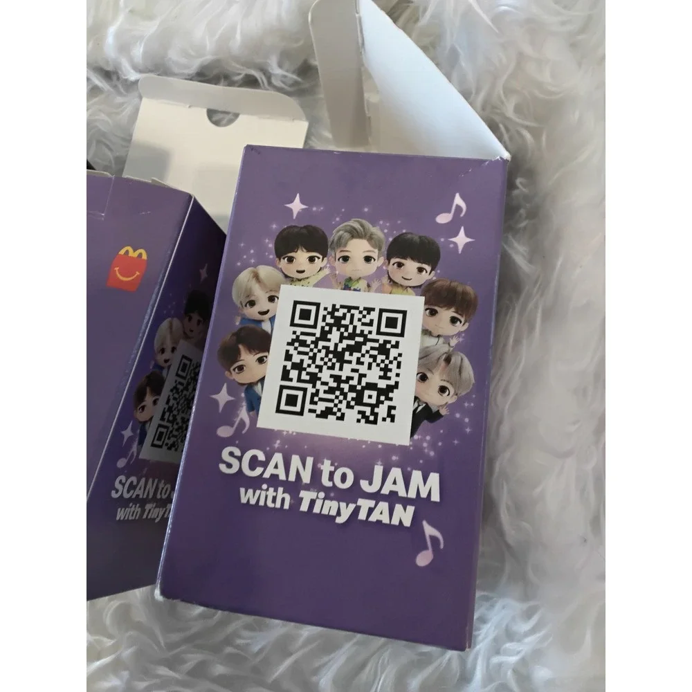 McDonalds Happy Meal TinyTAN BTS RM Suga‎ Jin Figures Lot of 3 Collectibles